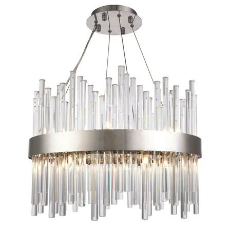 LIGHTING BUSINESS Dallas 14 light Chrome Chandelier - Royal Cut Crystals LI3483501